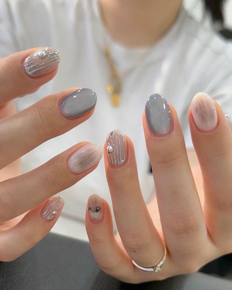 nail tay mắt mèo cực hot trend