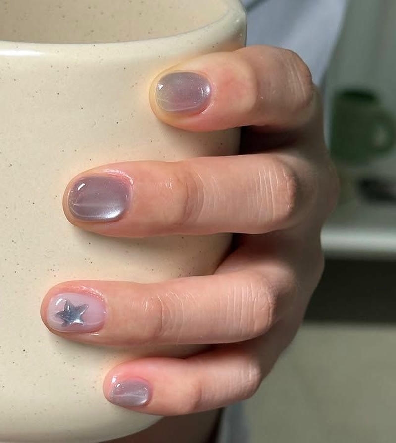 nail tay mắt mèo cực lạ