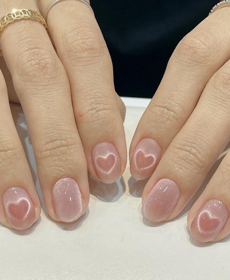 nail tay mắt mèo cực long lanh