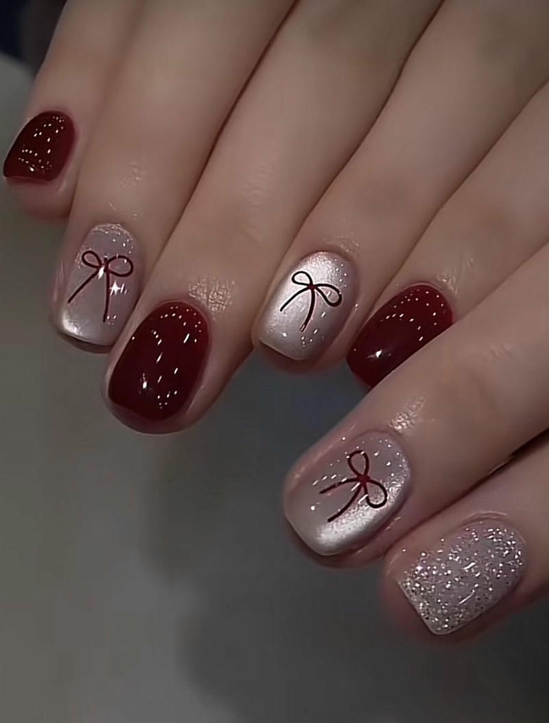 nail tay mắt mèo sang trọng tinh tế