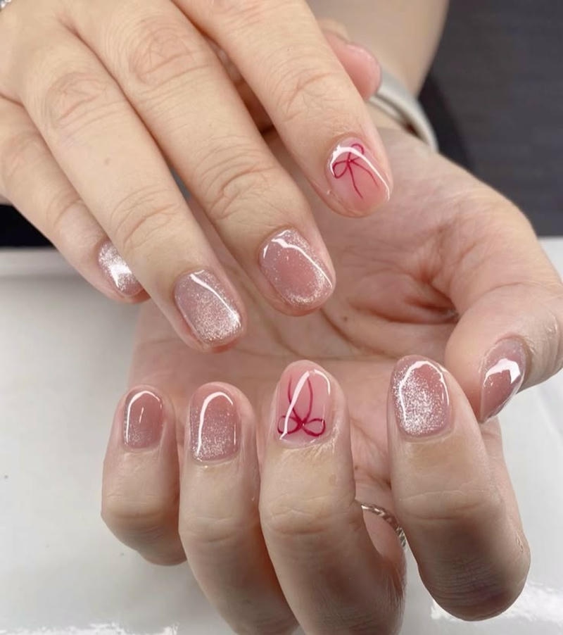 nail tay mắt mèo tinh tế