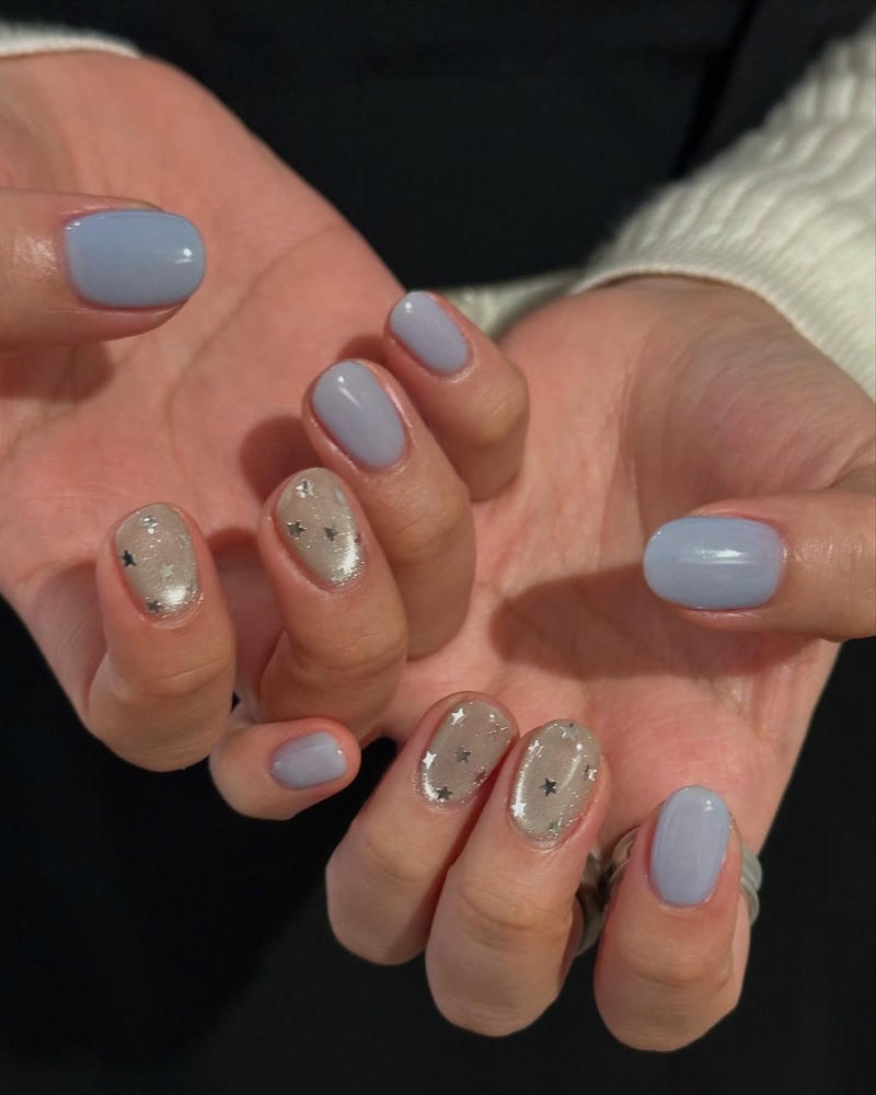 nail tay mắt mèo trẻ trung