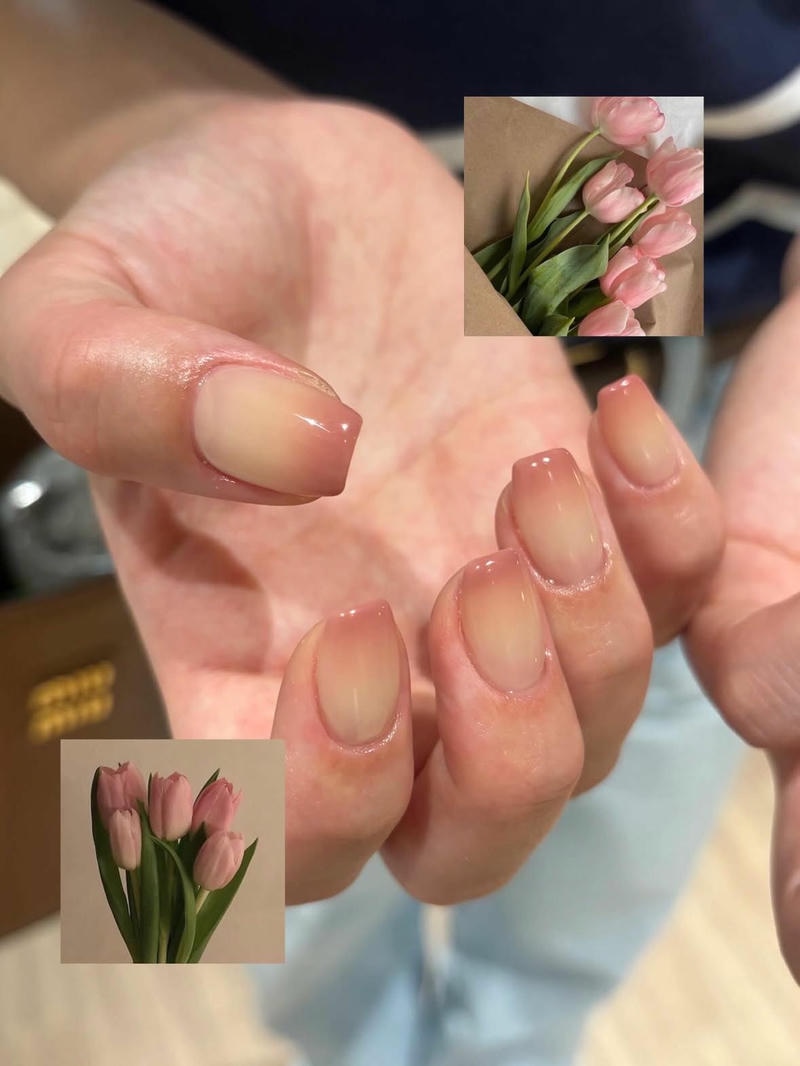 nail tay móng vuông cực chất