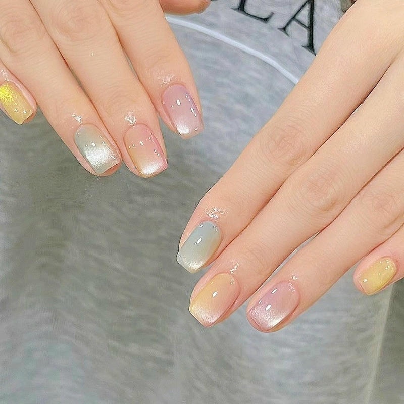 nail tay móng vuông cực độc đáo