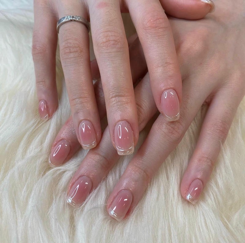 nail tay móng vuông cực lung linh