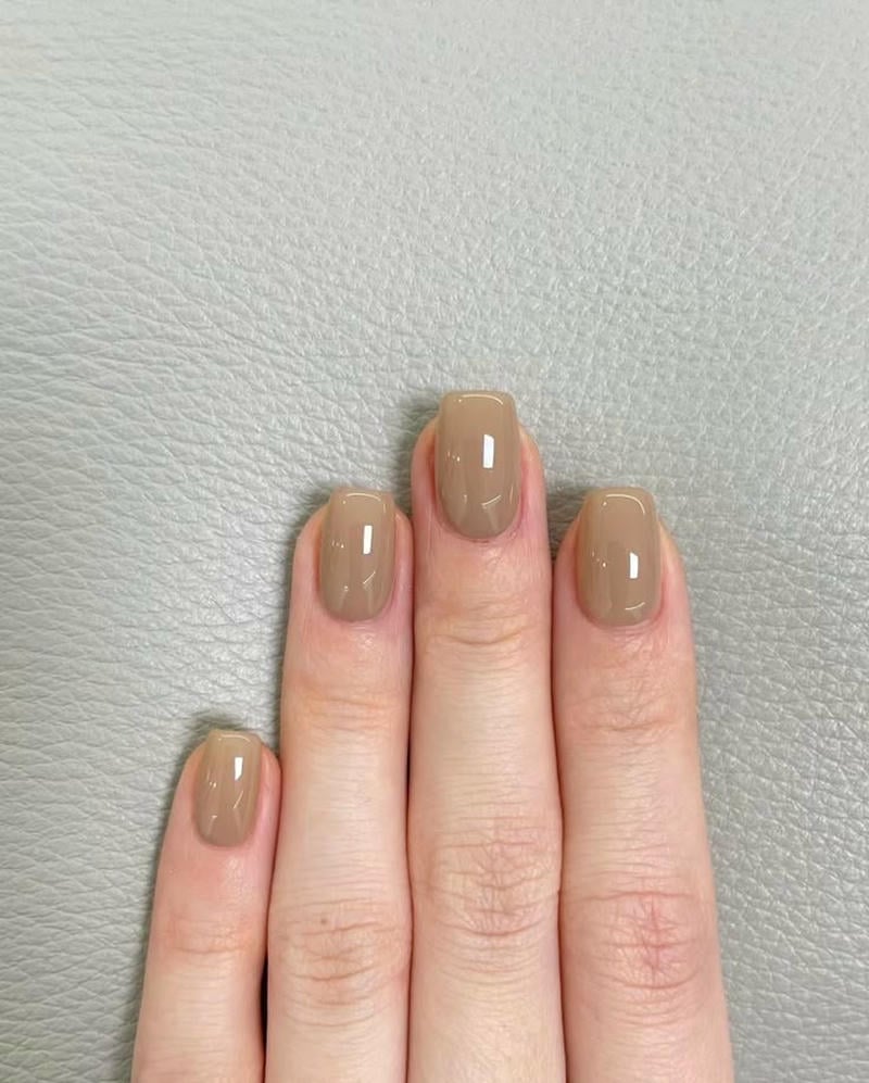 nail tay móng vuông gu thẩm mỹ đẹp