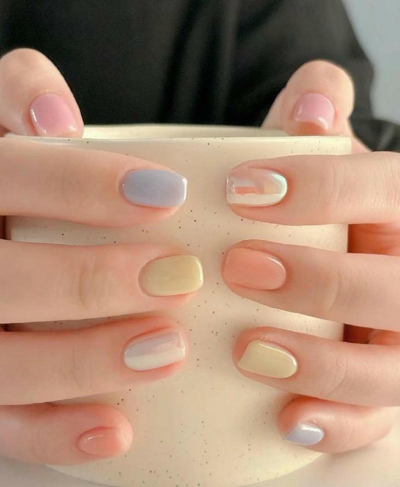 nail tay móng vuông nổi bật