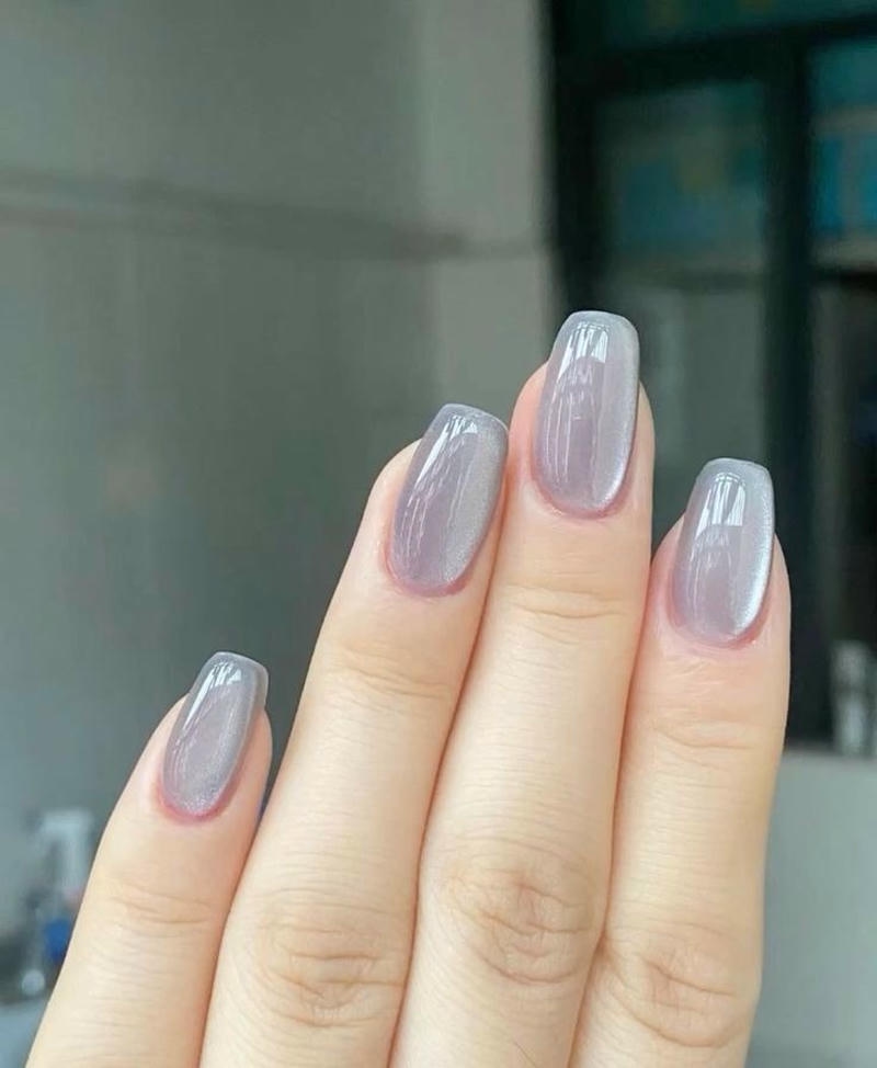 nail tay móng vuông phong cách