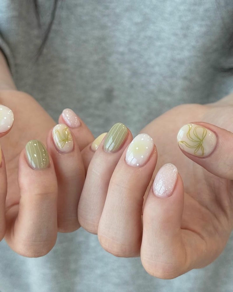 nail tay ngắn cực cuốn hút