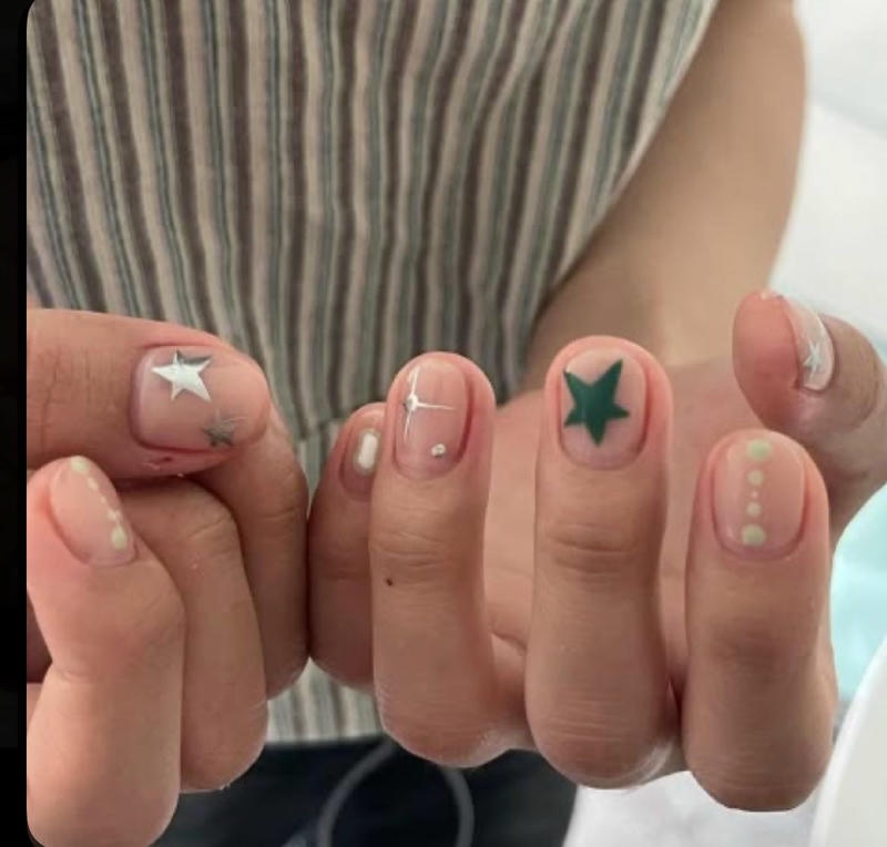 nail tay ngắn hợp xu hướng