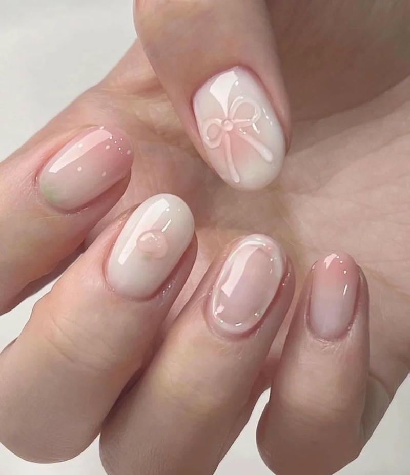 nail tay ngắn thời thượng