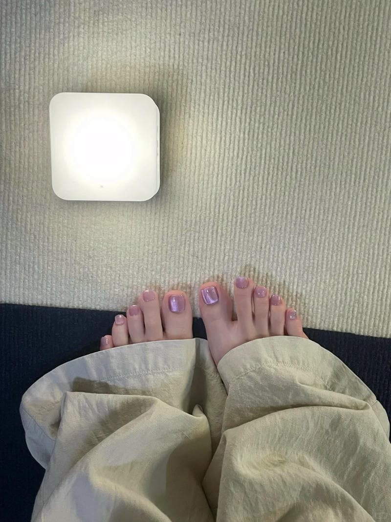 nail tím thanh lịch