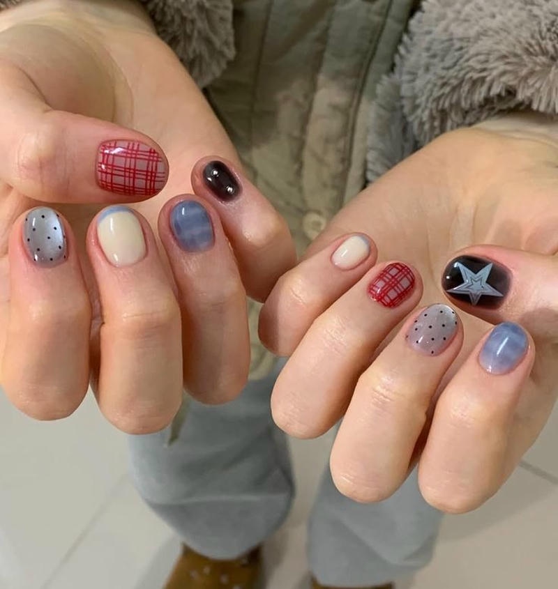 nail vẽ cute đáng yêu