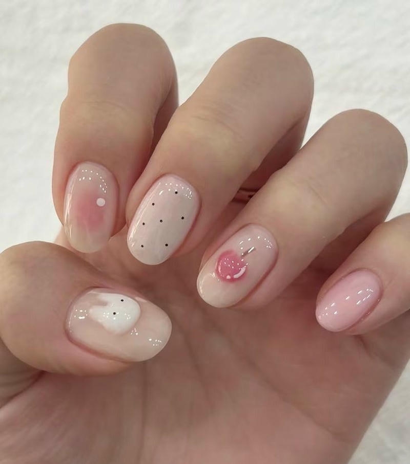 nail vẽ cute đẹp