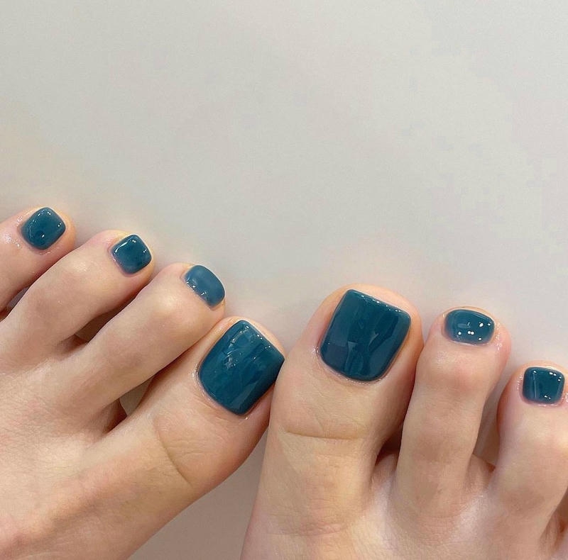 nail xanh dịu nhẹ