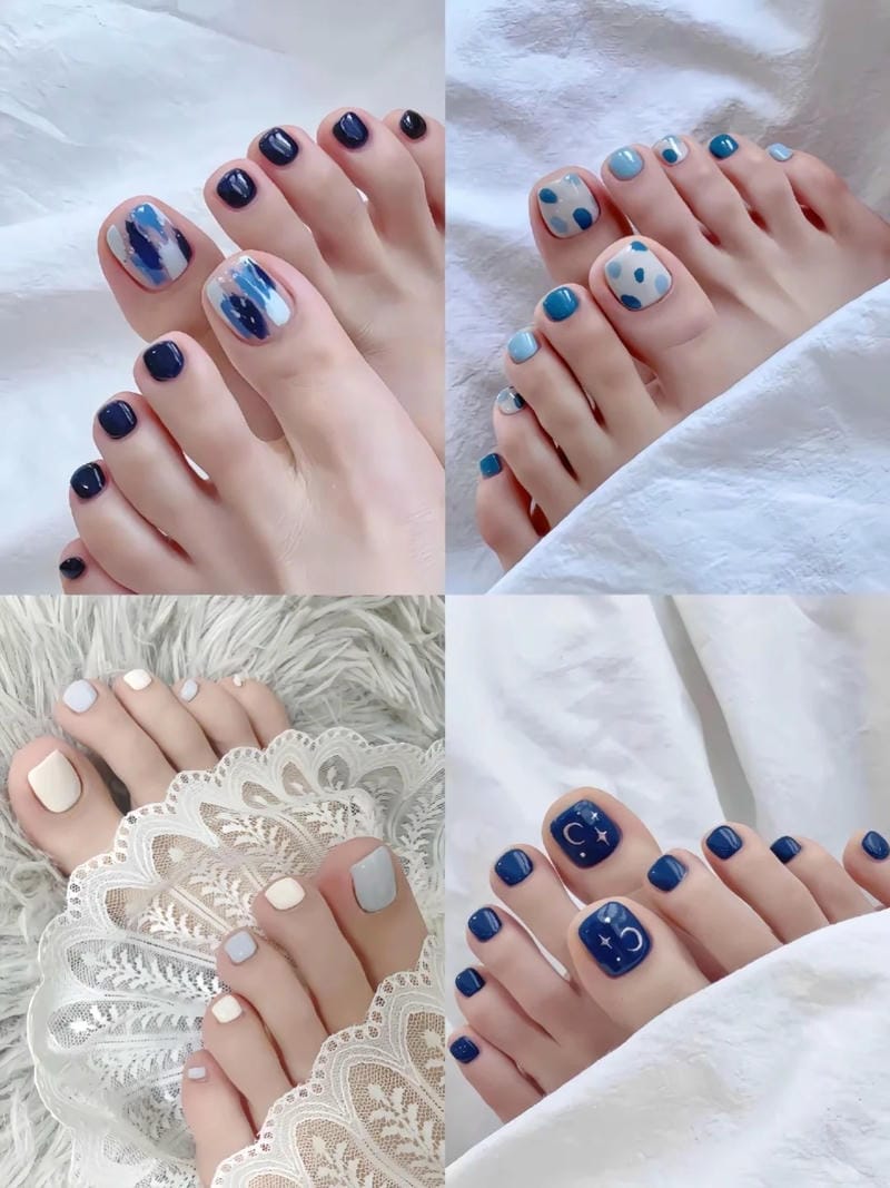 nail xanh độc đáo