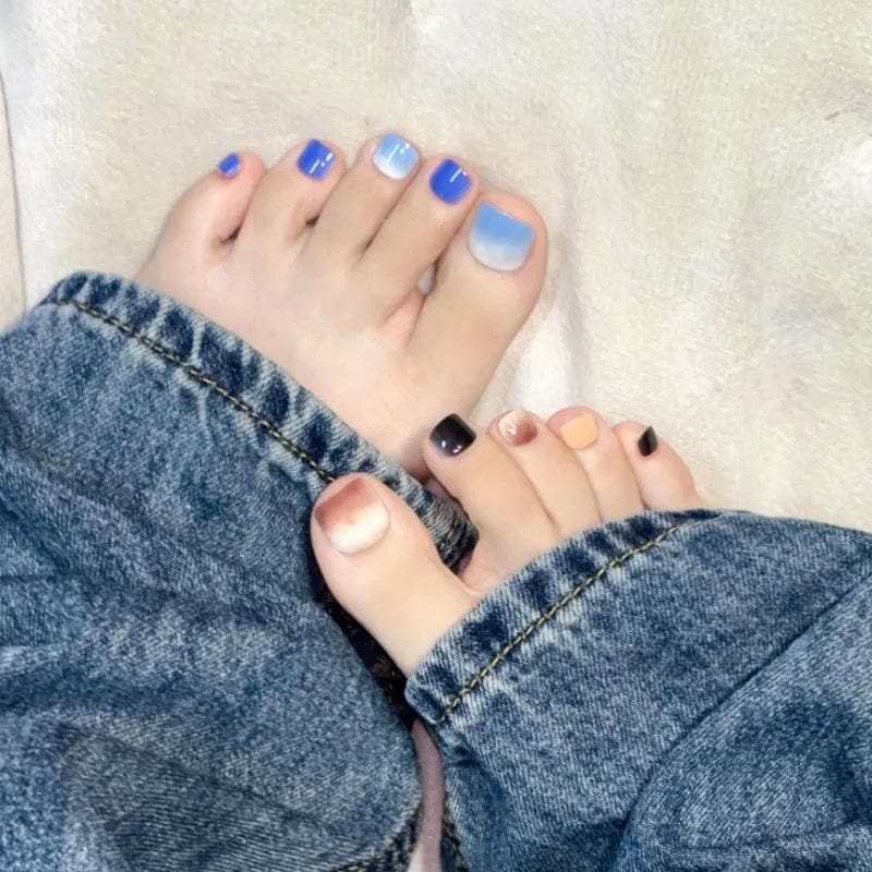 nail xanh nữ tính