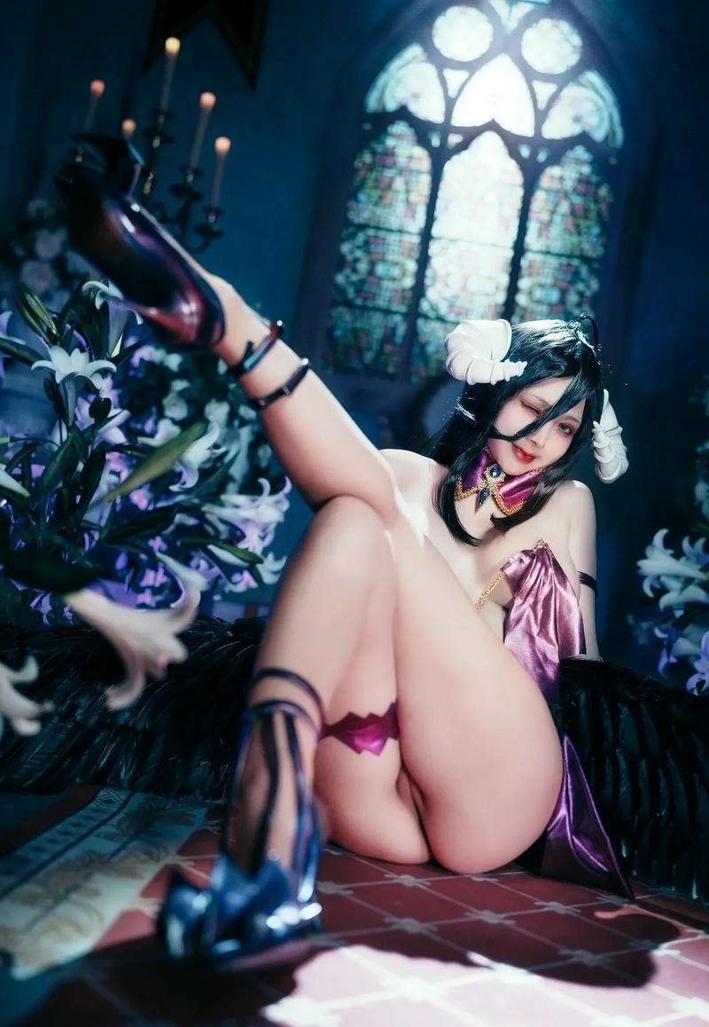 cosplay albedo dâm
