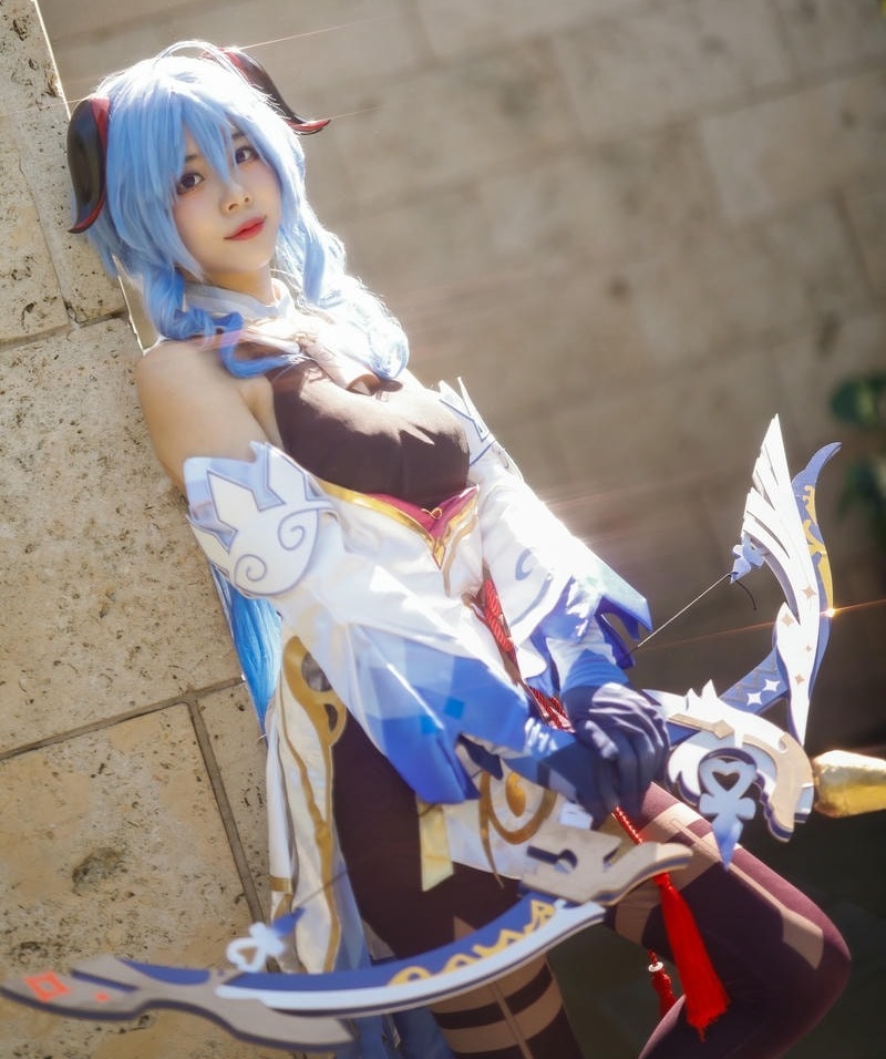 cosplay ganyu đẹp lung linh