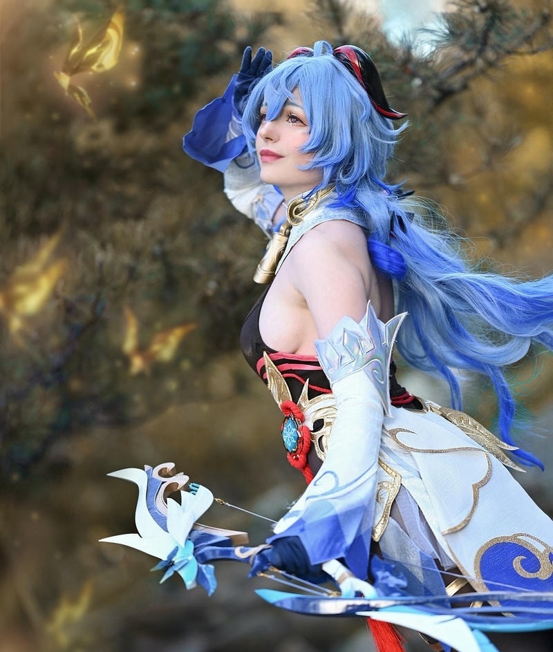 cosplay ganyu hấp dẫn