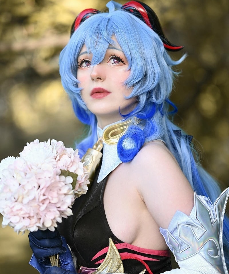 cosplay ganyu khêu gợi