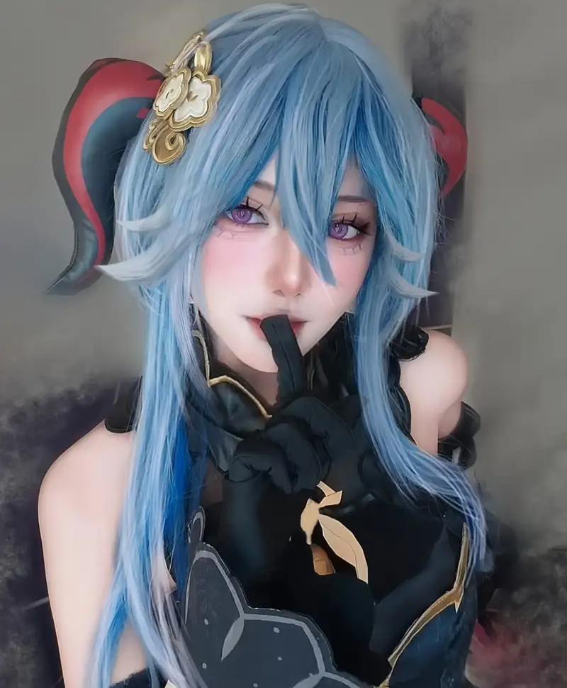 cosplay ganyu nóng bỏng