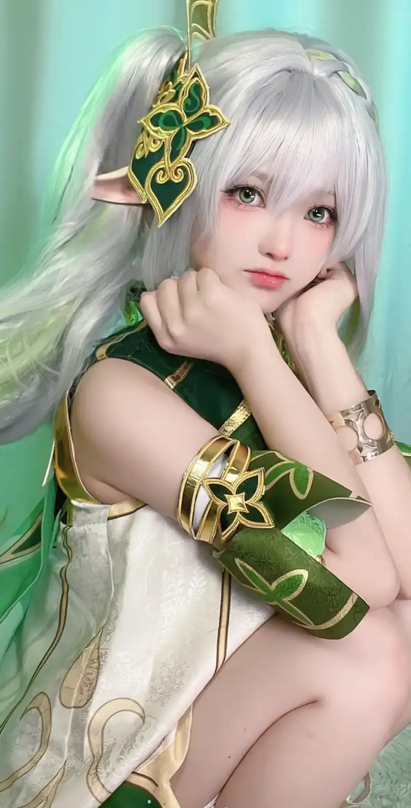 cosplay nahida phụng phịu