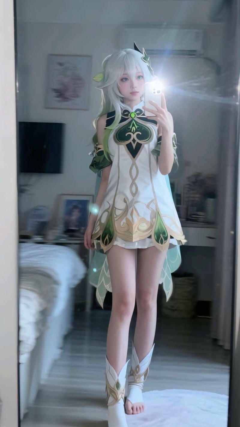 cosplay nahida xinh đẹp