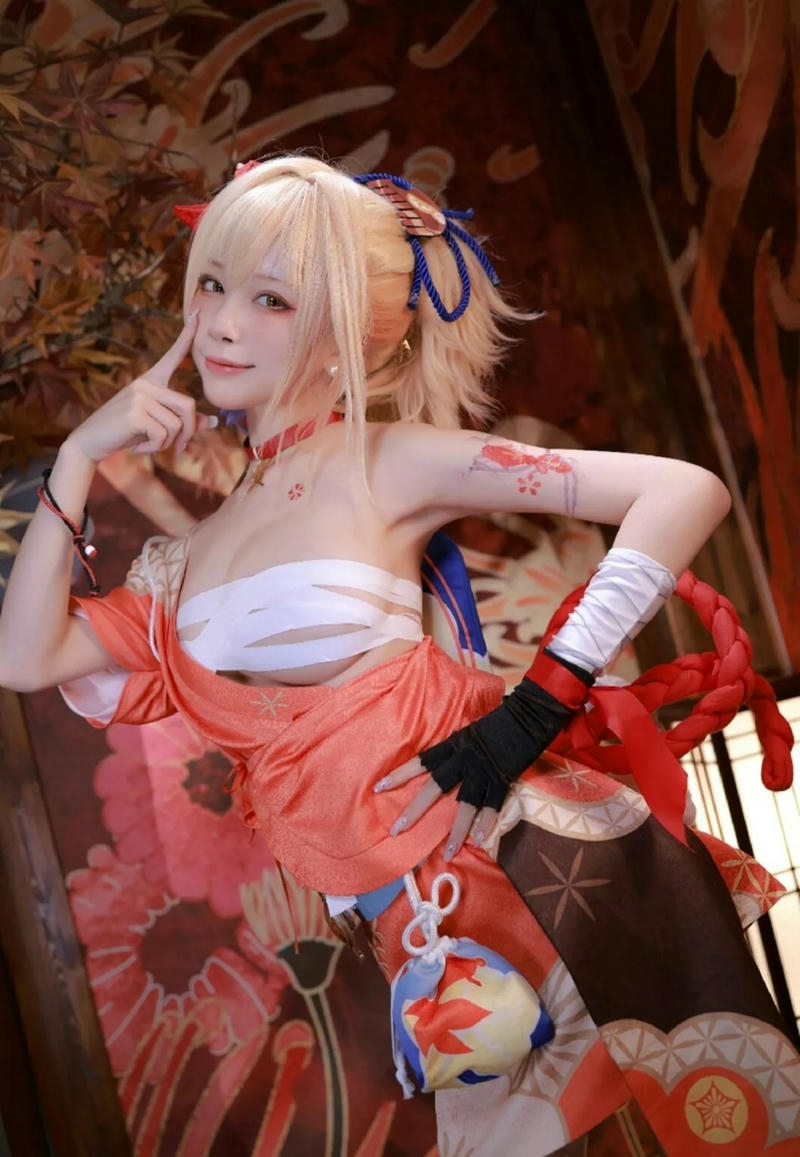 hinh anh yoimiya cosplay
